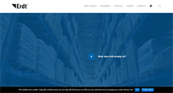Desktop Screenshot of erdt-group.com